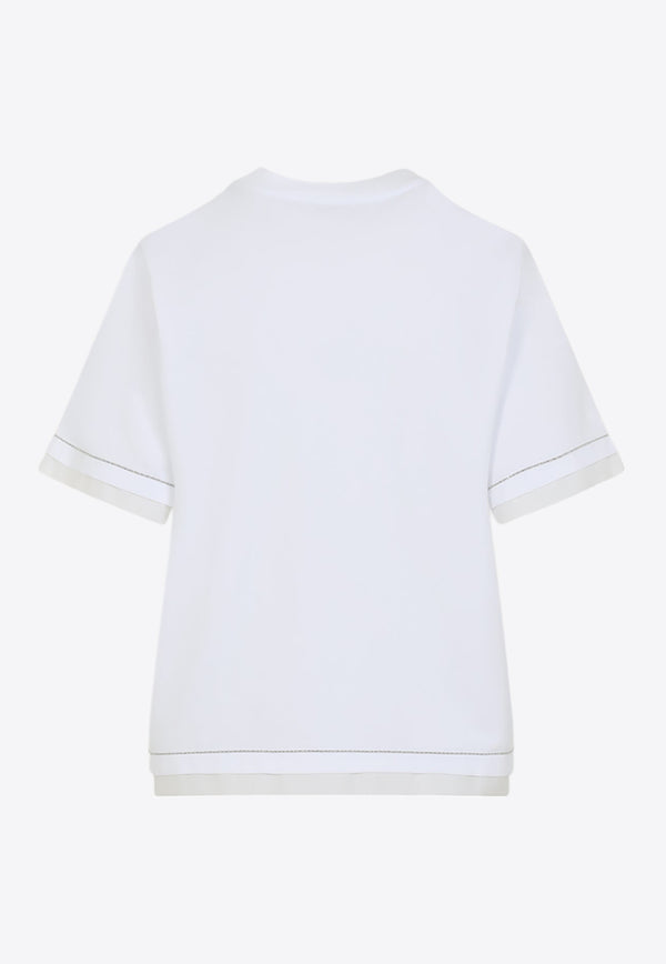 Short-Sleeved Crewneck T-shirt