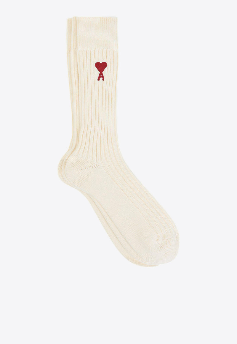 Logo Embroidered Socks - Pack of 3