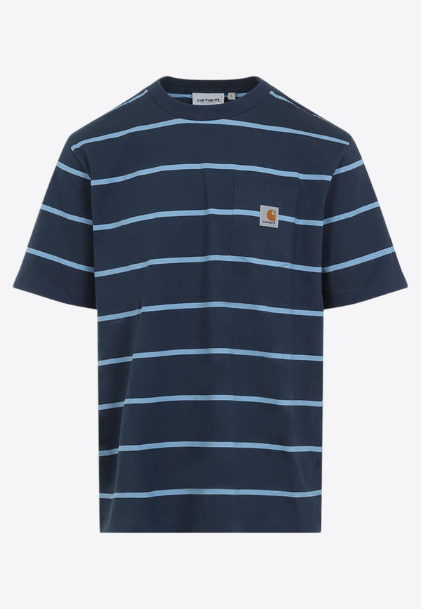 Logo Striped Short-Sleeved T-shirt