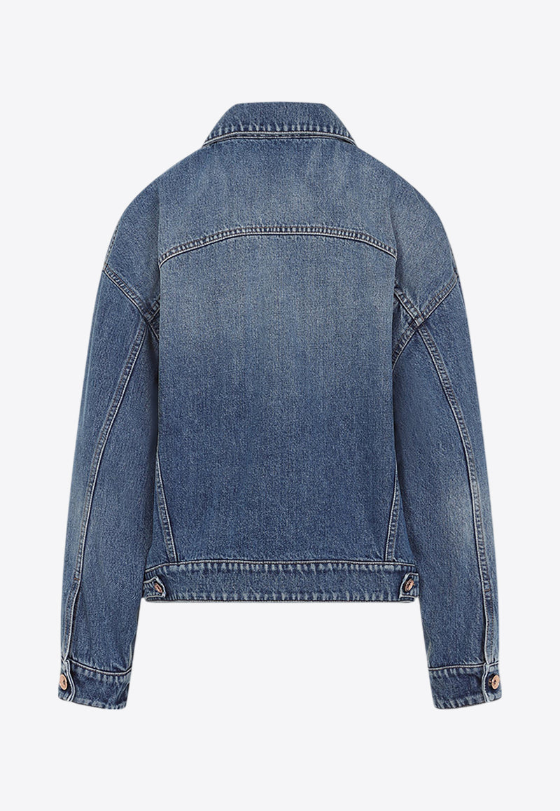 Long-Sleeved Denim Jacket