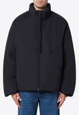 New Amsterdam Surf Association Zip-Up Padded Jacket Black 2402012002PL/P_NEWA-BLK