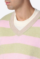 New Amsterdam Surf Association V-neck Striped Sweater Multicolor 2402062001PL/P_NEWA-GP