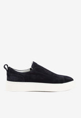 Suede Slip-On Sneakers