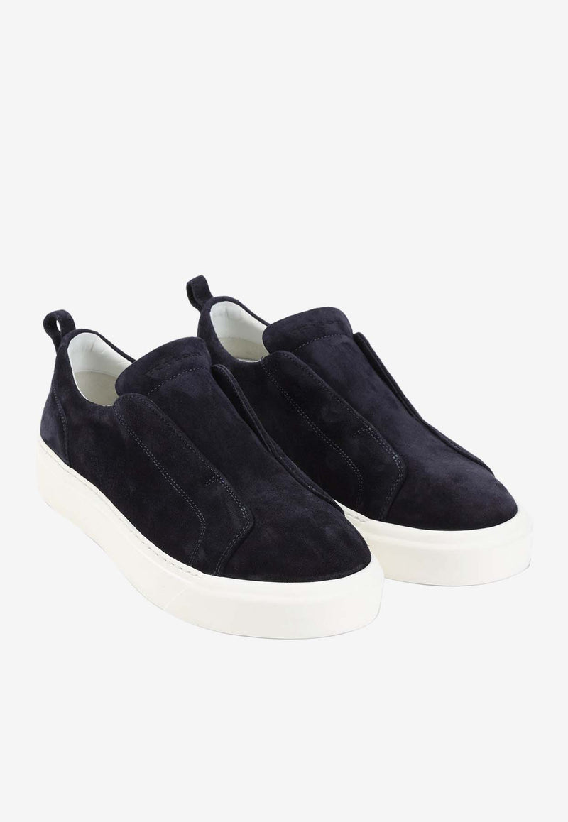 Suede Slip-On Sneakers