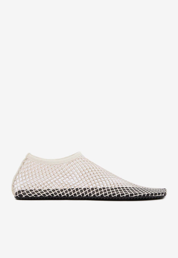 Christopher Esber Mesh Water Ballet Flats White 24049264WHITE