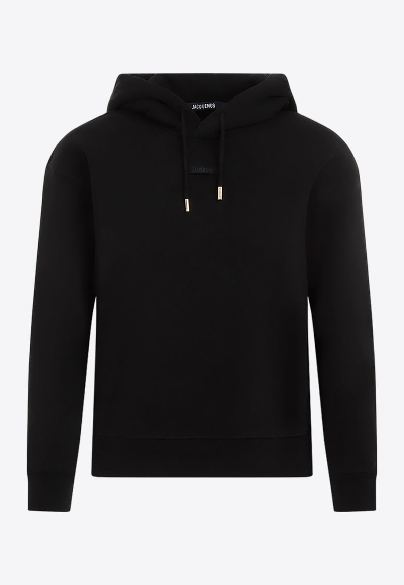 Grosgrain Logo Hooded Sweatshirt