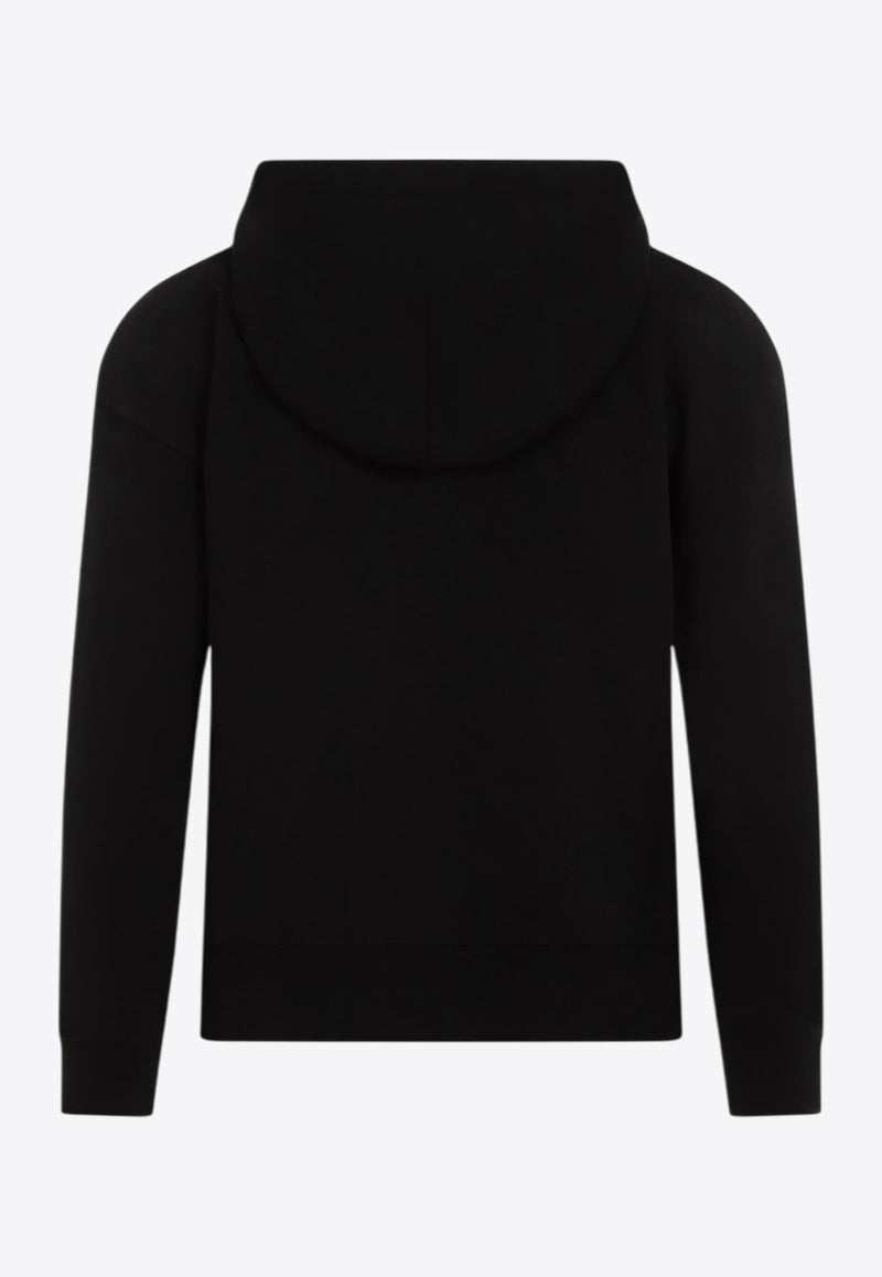 The Gros Grain Cropped Hooded Sweatshirt