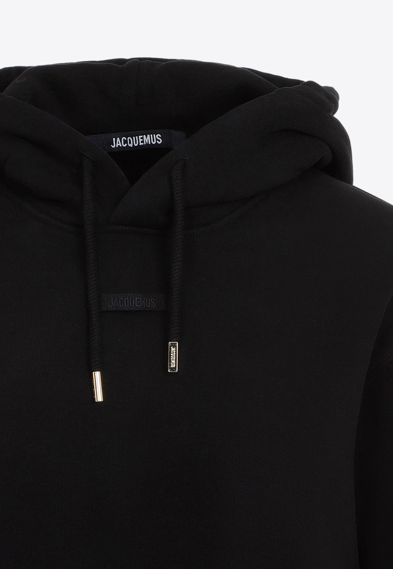 Grosgrain Logo Hooded Sweatshirt