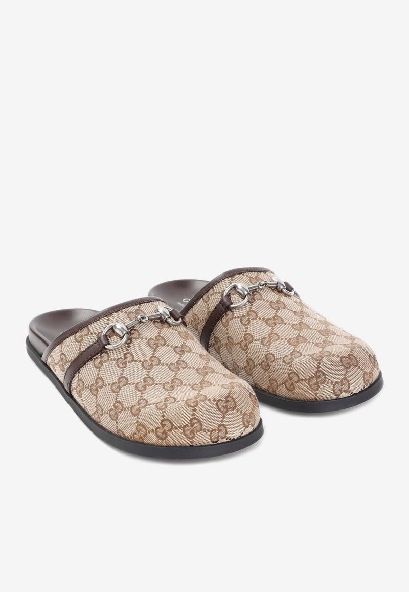 Horsebit GG Flat Mules