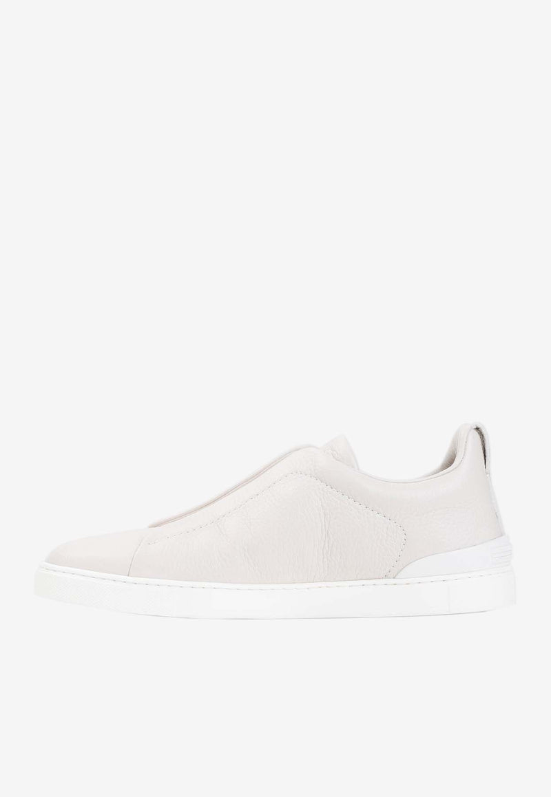 Triple Stitch Low-Top Sneakers