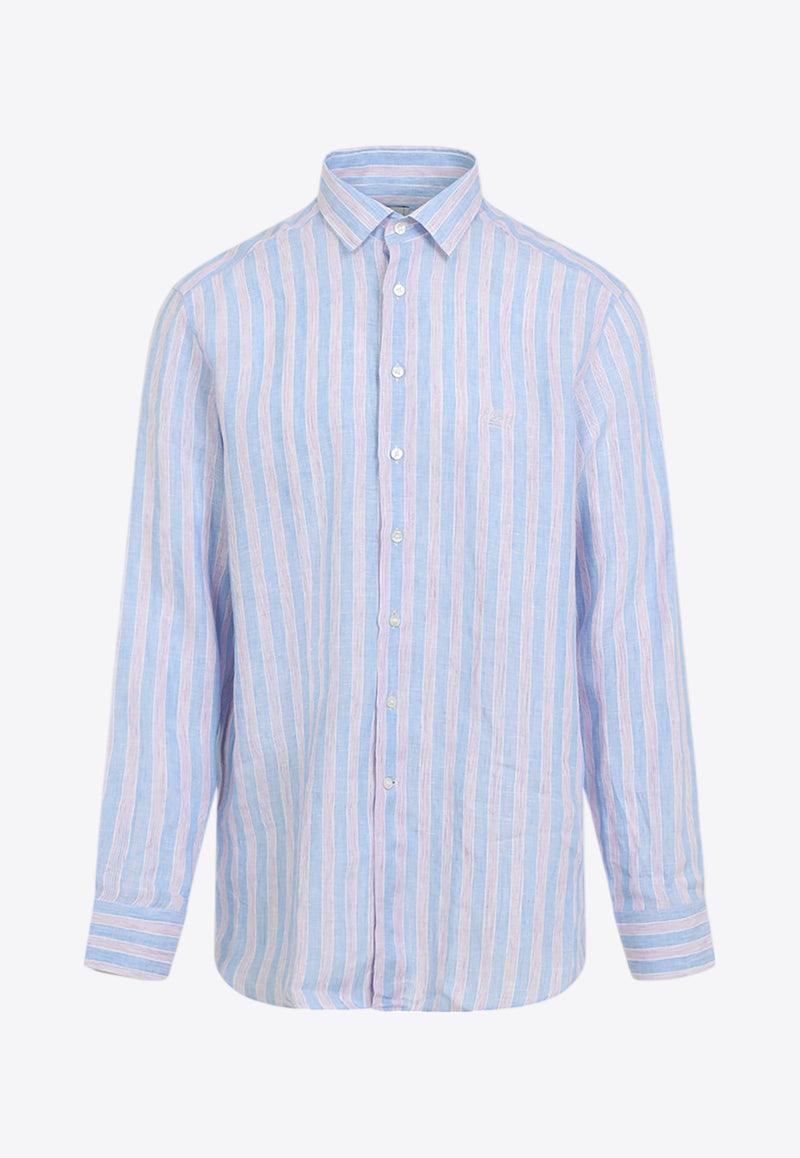 Striped Long-Sleeved Shirt