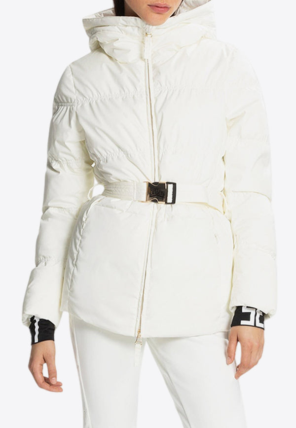 JET SET Chamonix Belted Ski Jacket 2421/210093OFF WHITE/ECRU