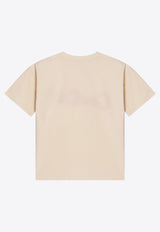 Mini Rodini Boys CouCou! Print T-shirt Beige 2472012911CO/P_MIRO-OW