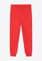 Mini Rodini Girls Dachshund Track Pants Red 2473012342CO/P_MIRO-RE