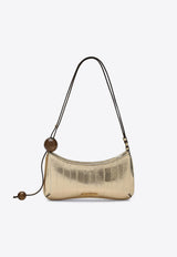 Jacquemus The Bisou Perle Mirrored Leather Shoulder Bag Gold 24E231BA0573169/P_JACQM-280