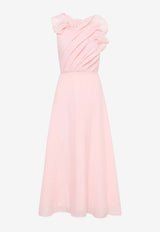 Aje Genesis Midi Dress 24RE5456PINK