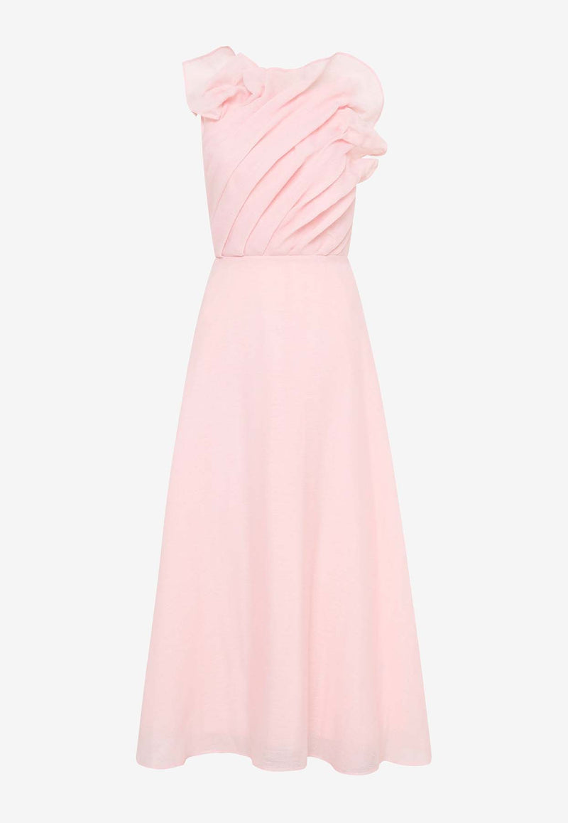 Aje Genesis Midi Dress 24RE5456PINK