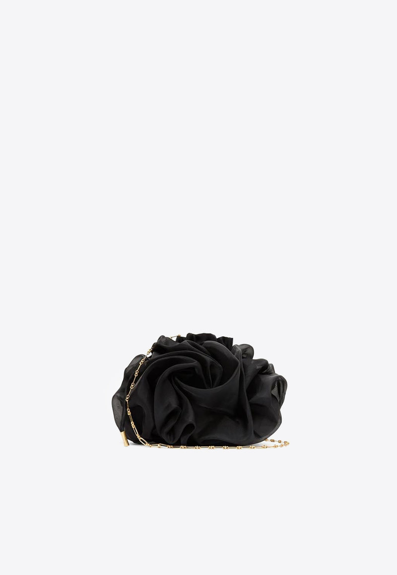 Aje Evalie Organza Ruffle Bag 24RE6023BLACK