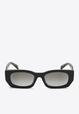 Rectanular Acetate Sunglasses