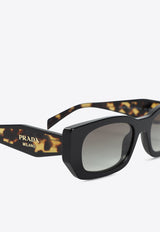 Rectanular Acetate Sunglasses