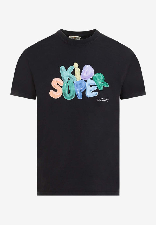 Bubble Logo Crewneck T-shirt