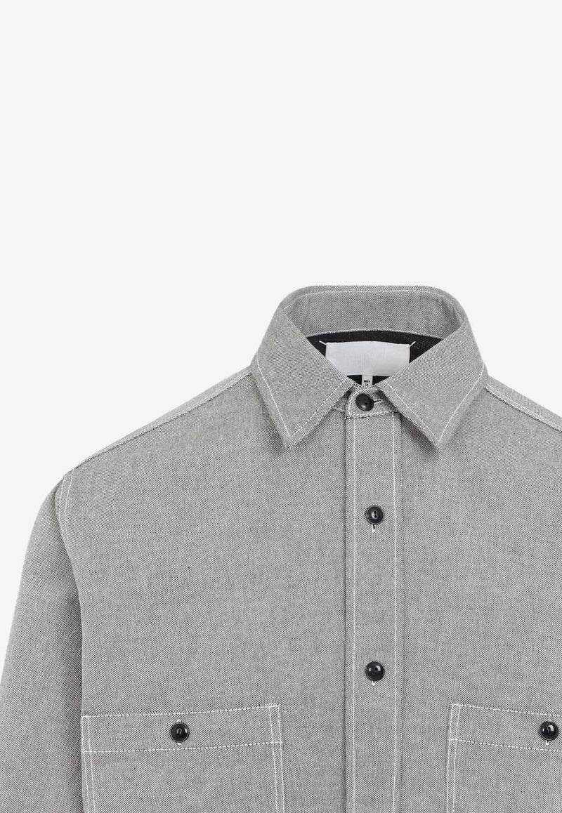 Four-Stitched Long-Sleeved Shirt