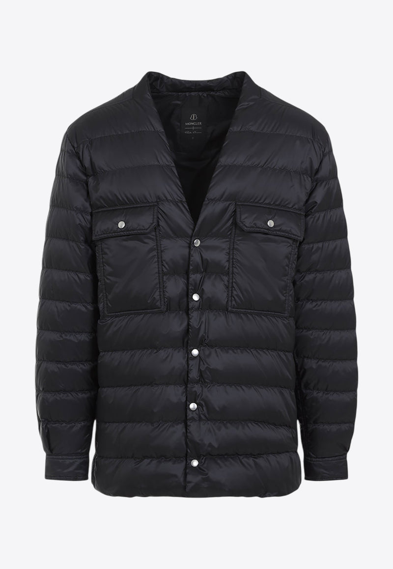 V-neck Padded Jacket