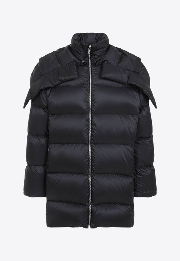 Hooded Cyclopic Puffer Jacket