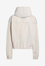 Jacquemus The Bateau Zip-Up Windbreaker Jacket Ivory 25E255CO0641714/Q_JACQM-110