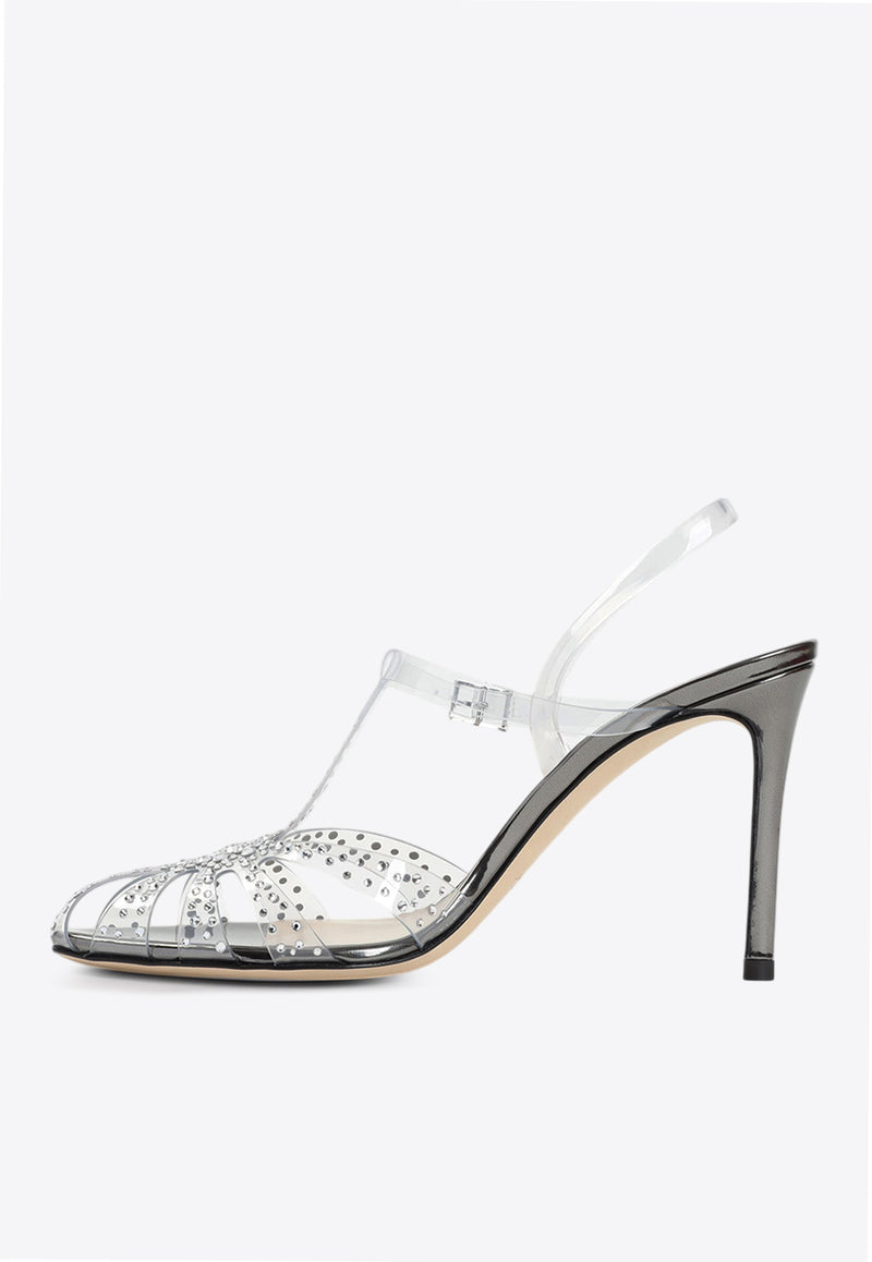 100 Crystal-Embellished Pumps