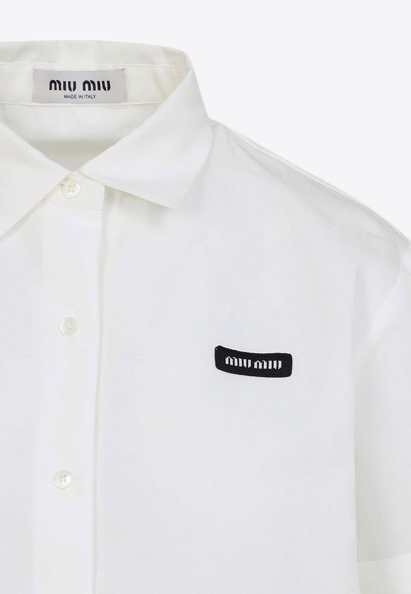 Logo Patch Buttoned Shirt