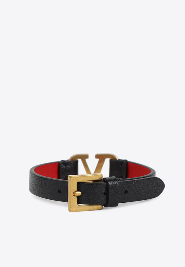 VLogo Leather Bracelet