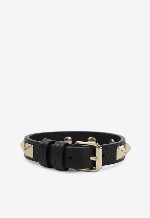 Rockstud Leather Bracelet