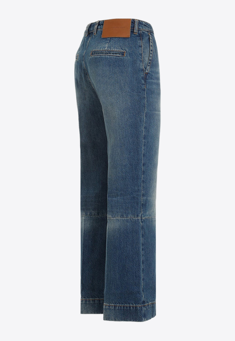 Cropped Kick Jeans