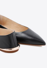 Fleur Leather Ballet Flats