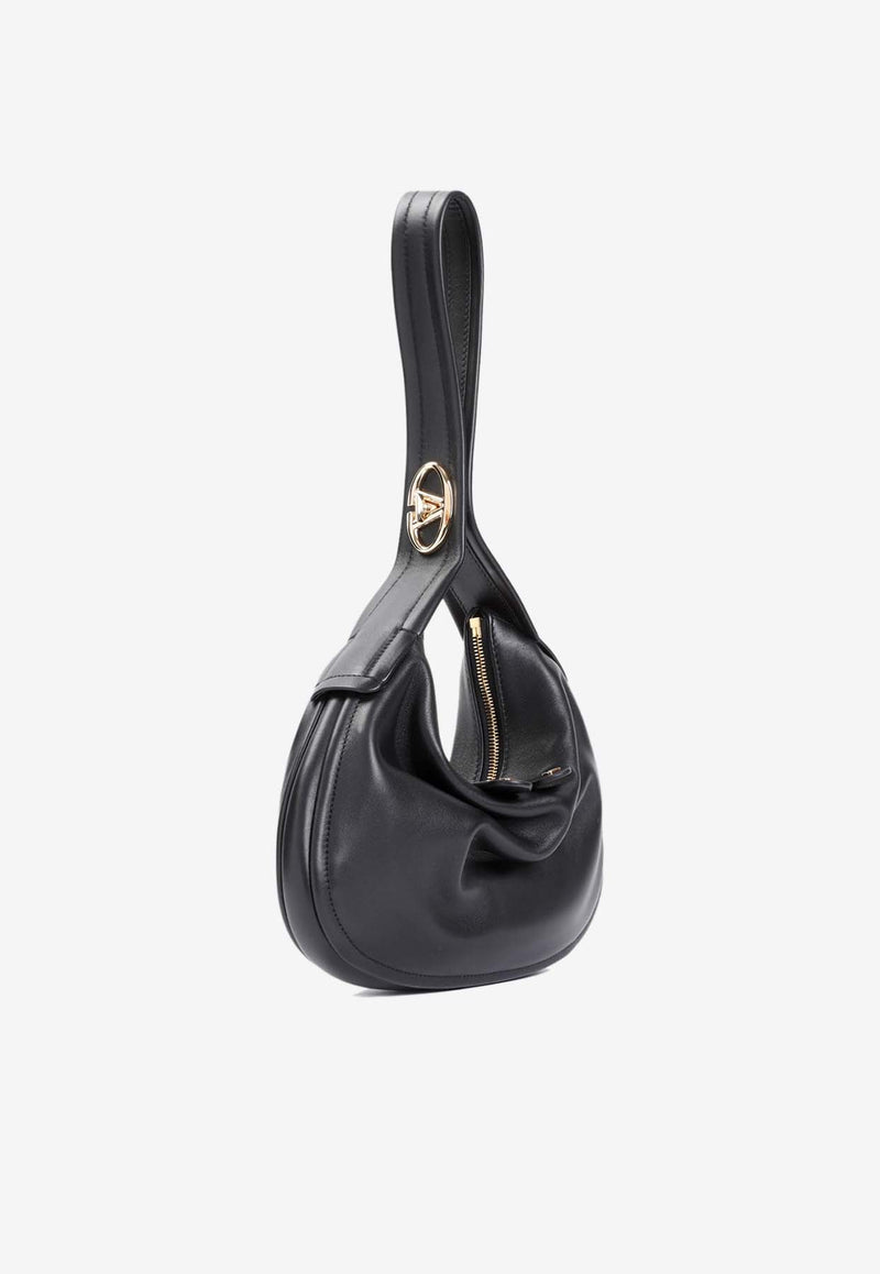 Small Go-Hobo Bag in Nappa Leather