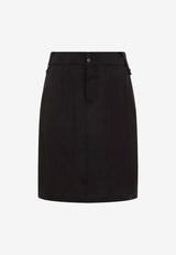 Knee-Length Pencil Skirt