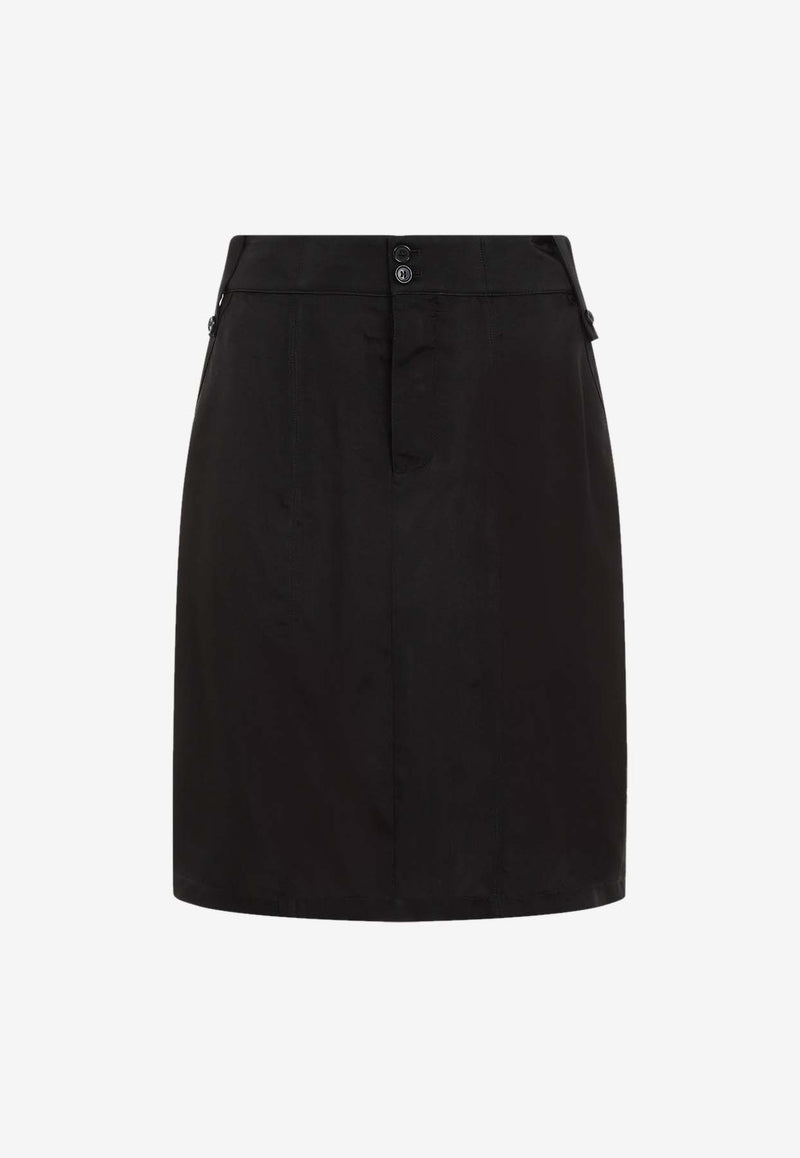 Knee-Length Pencil Skirt