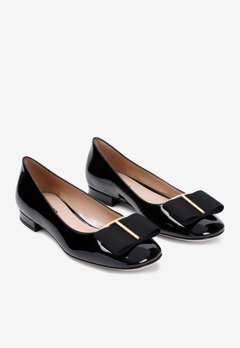 Audrey Grosgrain Bow Ballet Flats