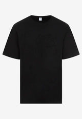 Berluti Scritto Embroidered T-shirt Black R27JRS135.002-900 NOIR