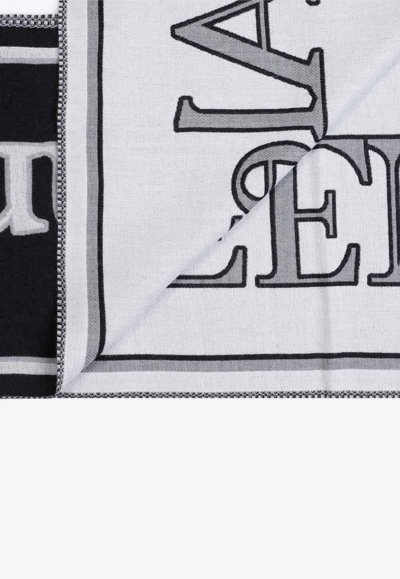 Varsity Logo Wool Scarf