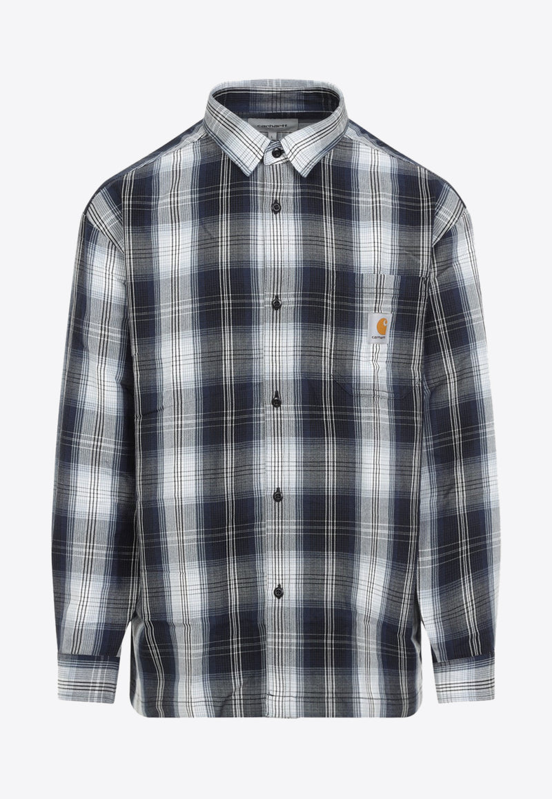 Checked Long-Sleeved Shirt