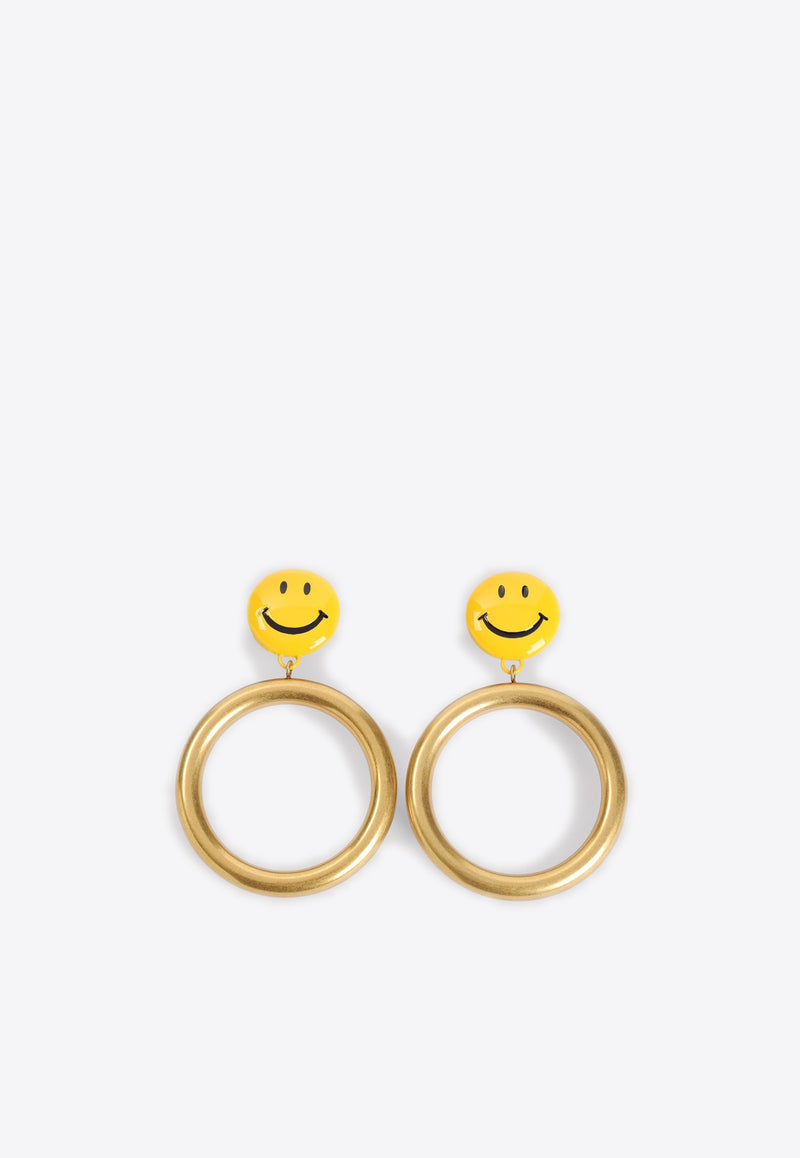 Smiley Clip-On Earrings