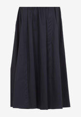 Flared Midi Skirt