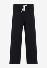 Drawstring Straight Pants