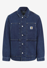 Logo Double Front Denim Jacket