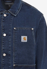 Logo Double Front Denim Jacket