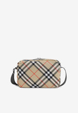 Check Crossbody Bag