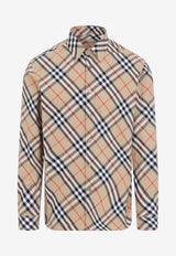 Long-Sleeved Check Shirt