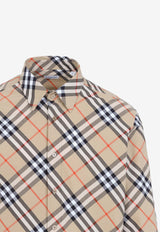 Long-Sleeved Check Shirt